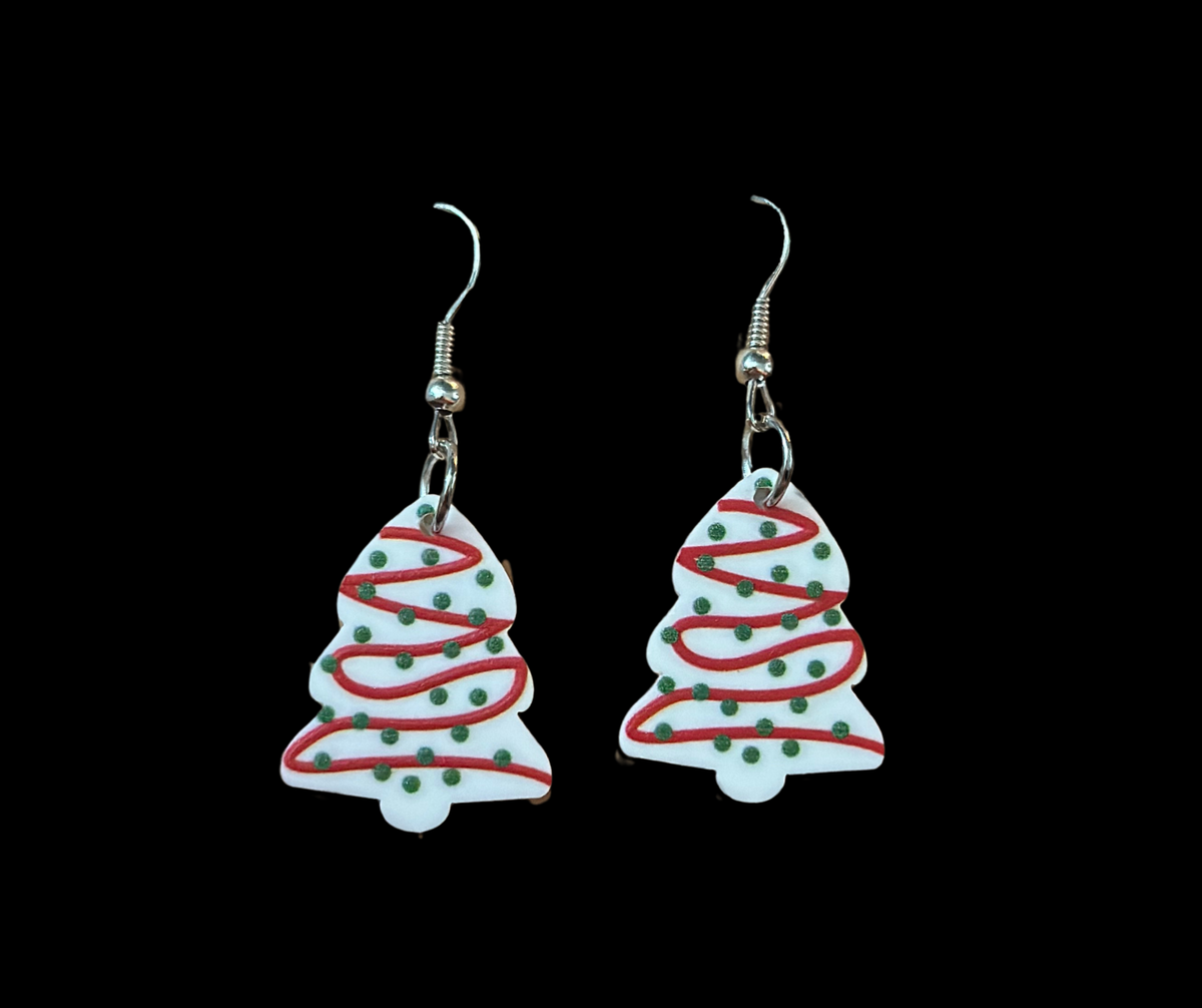 Sassy Server- Christmas Earrings