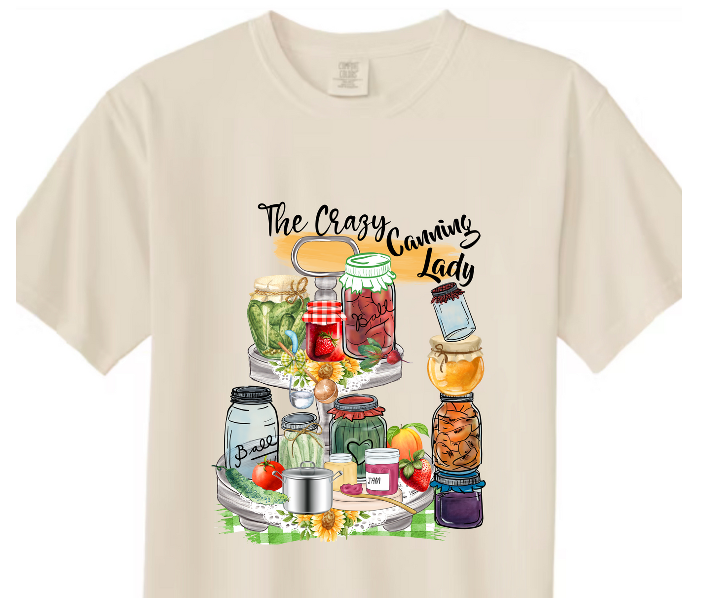 CBCLIFE-The Crazy Canning Lady Tshirt