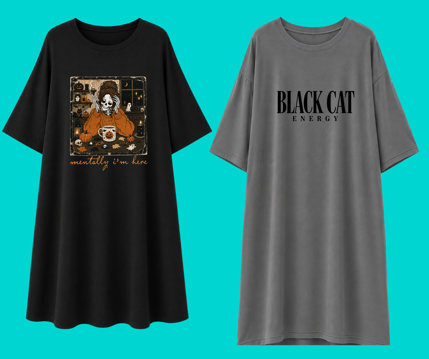 MBSC-FALL/Halloween moo moo night gowns (LIMITED TIME)