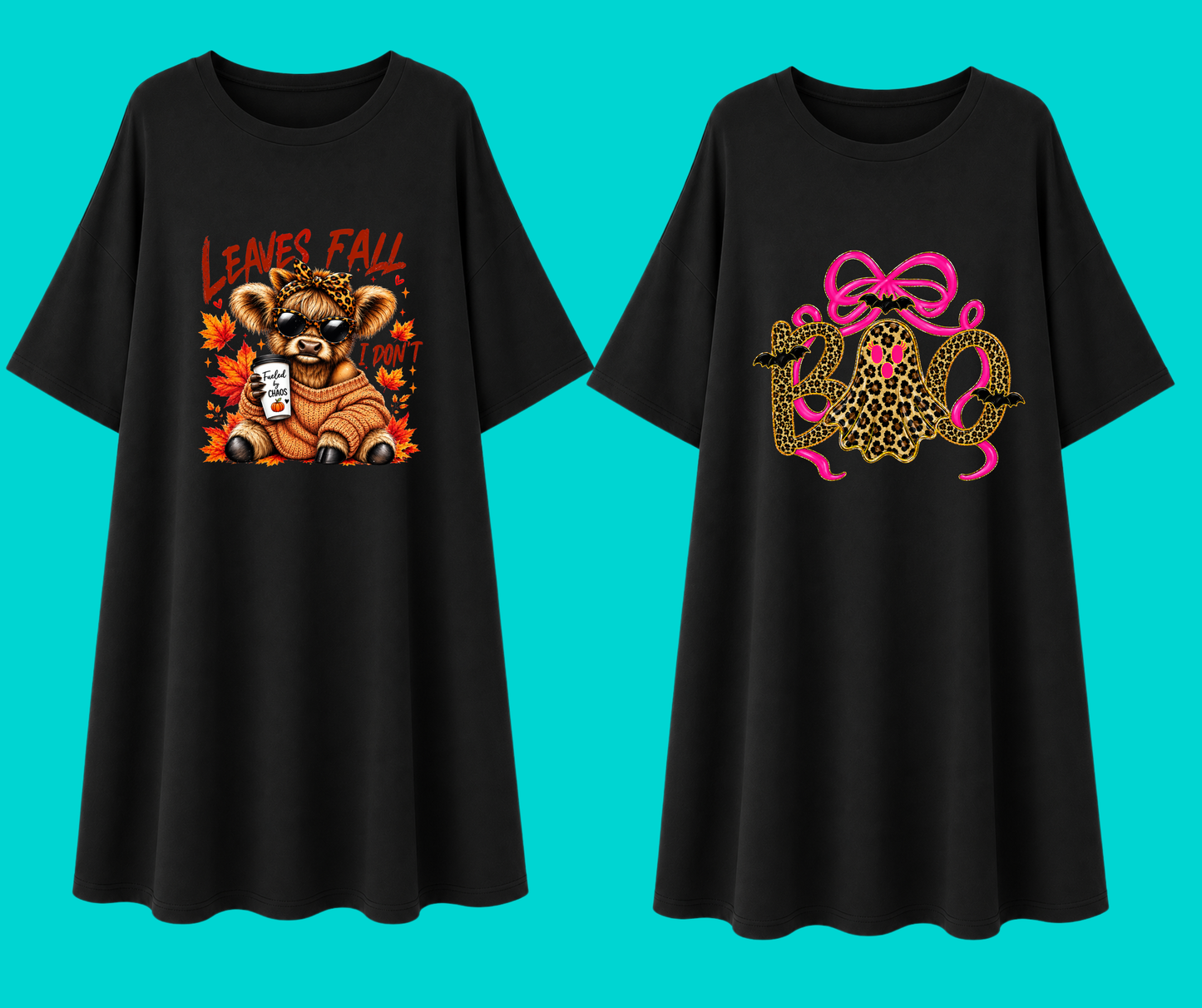 MBSC-FALL/Halloween moo moo night gowns (LIMITED TIME)