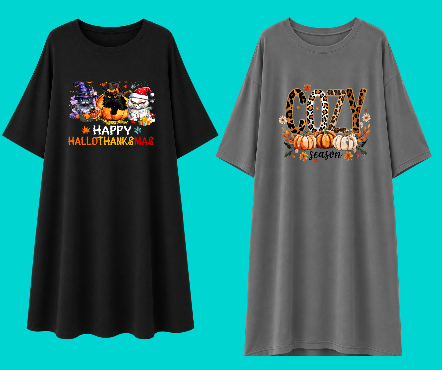 MBSC-FALL/Halloween moo moo night gowns (LIMITED TIME)