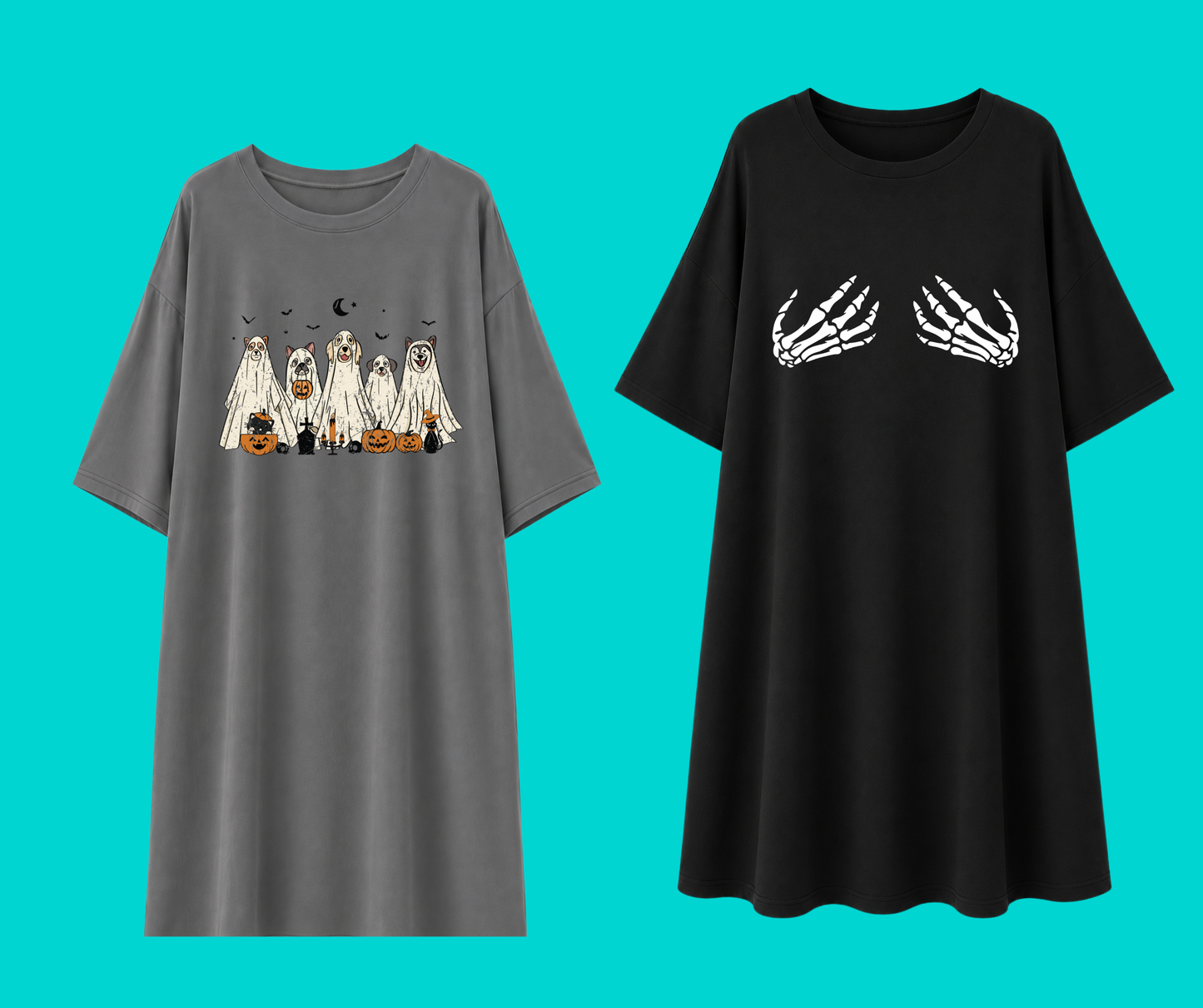 MBSC-FALL/Halloween moo moo night gowns (LIMITED TIME)