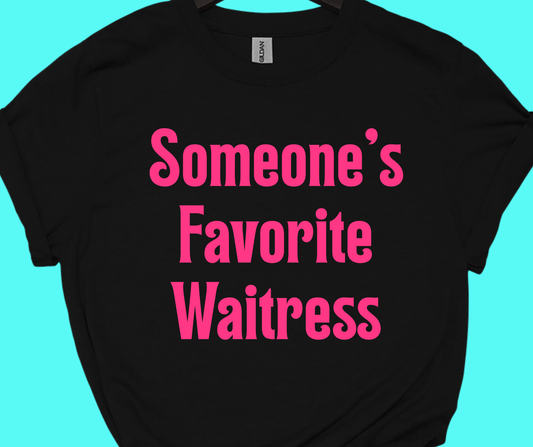 Haunted Postcard- Someone's favorite waitress