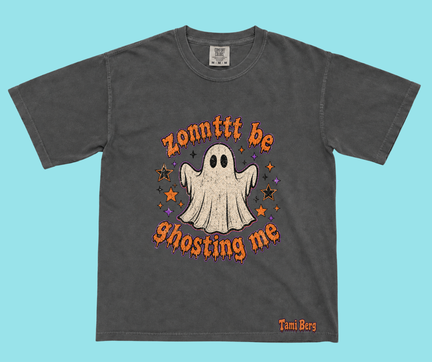 Tami Berg-Zonntt Ghost me (orange letters)
