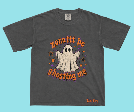 Tami Berg-Zonntt Ghost me (orange letters)