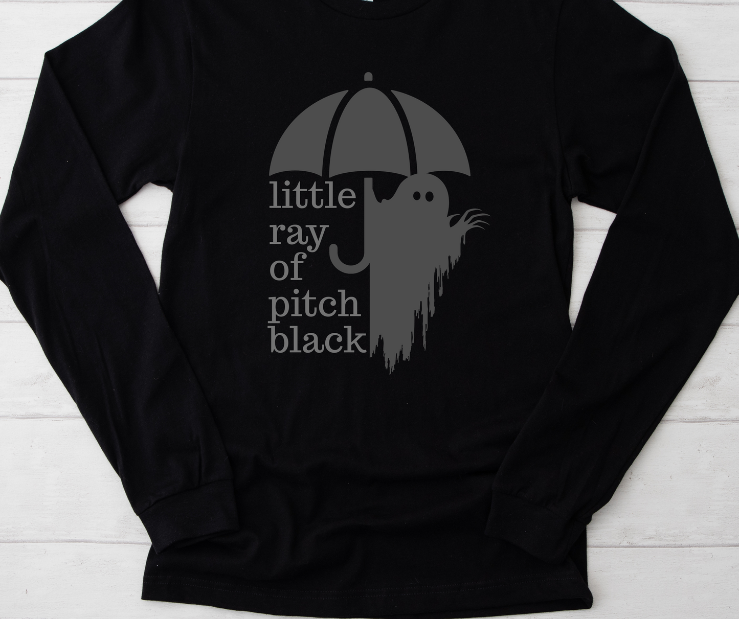 Haunted Postcard-ray of pitch black