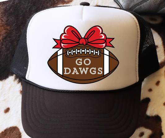 Allie & Noah- Go Dawgs hat