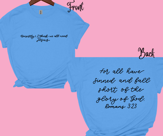 MBSC- we all need Jesus