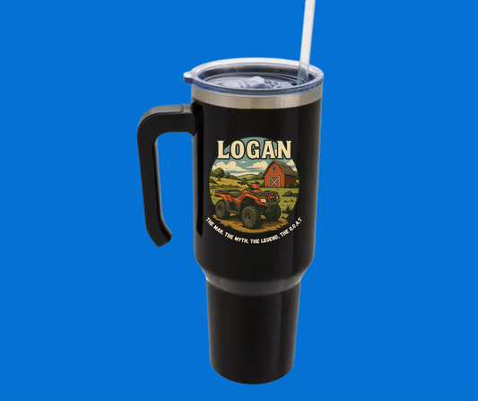 KYGIRL34- Logan four wheeler tumbler