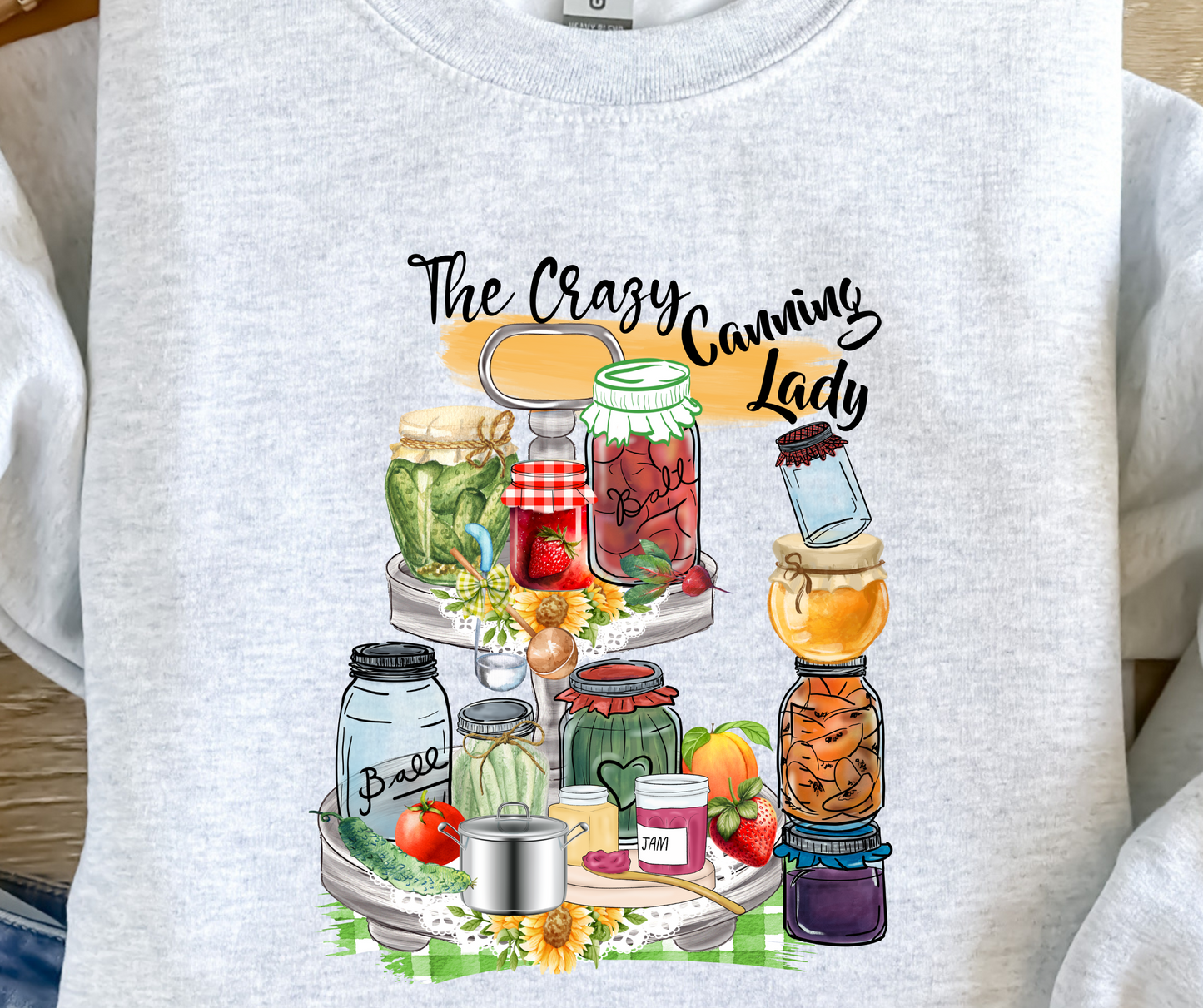 CBCLIFE-The Crazy Canning Lady Tshirt