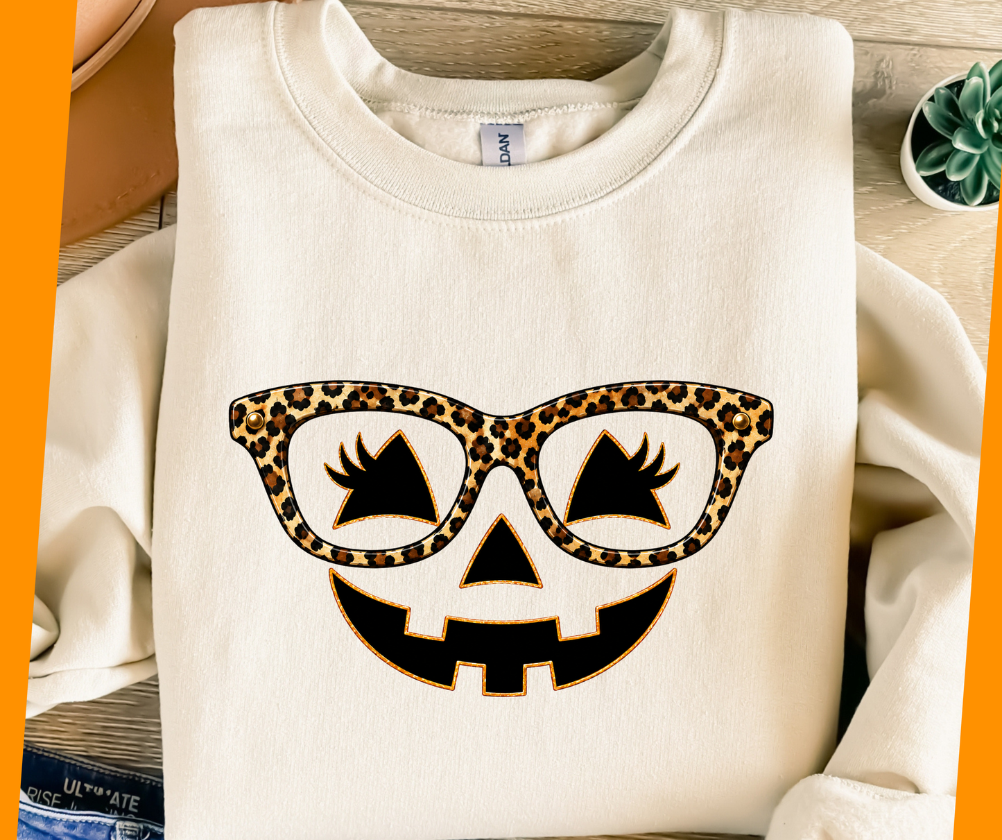 MBSC-pumpkin face with glasses
